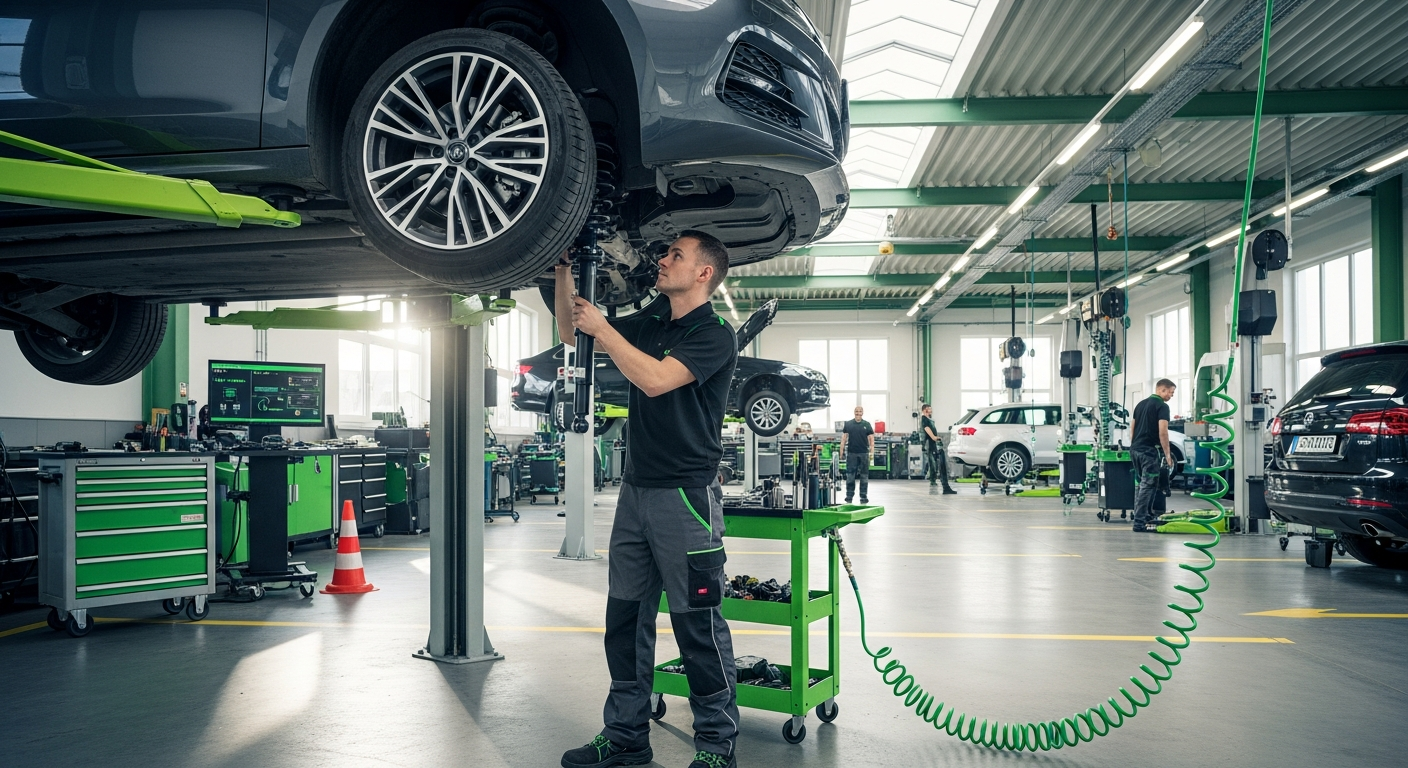 Fahrwerkservice und Stoßdämpfer