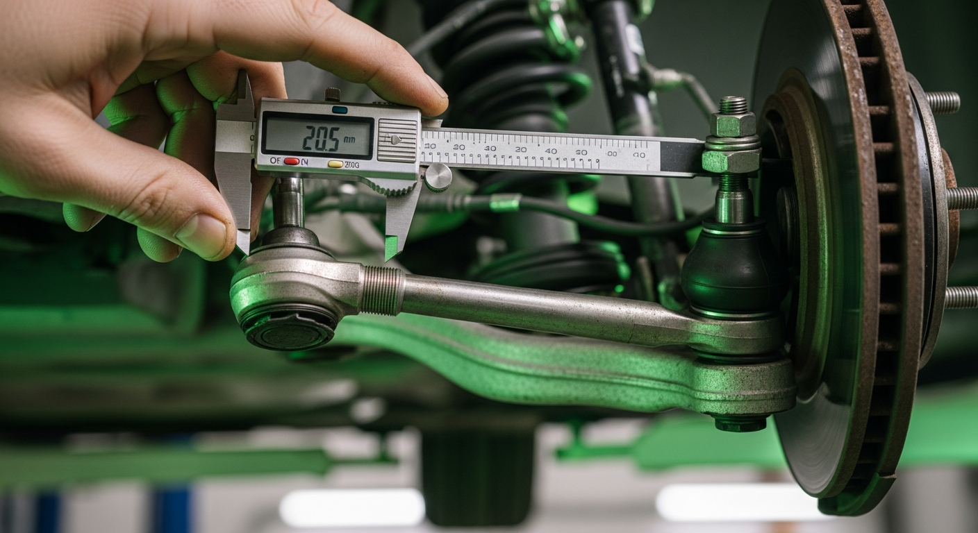 Spurstangen und Spurstangenköpfe