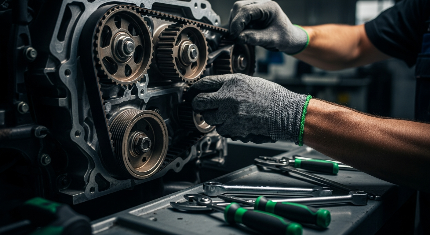 Zahnriemen und Keilriemen